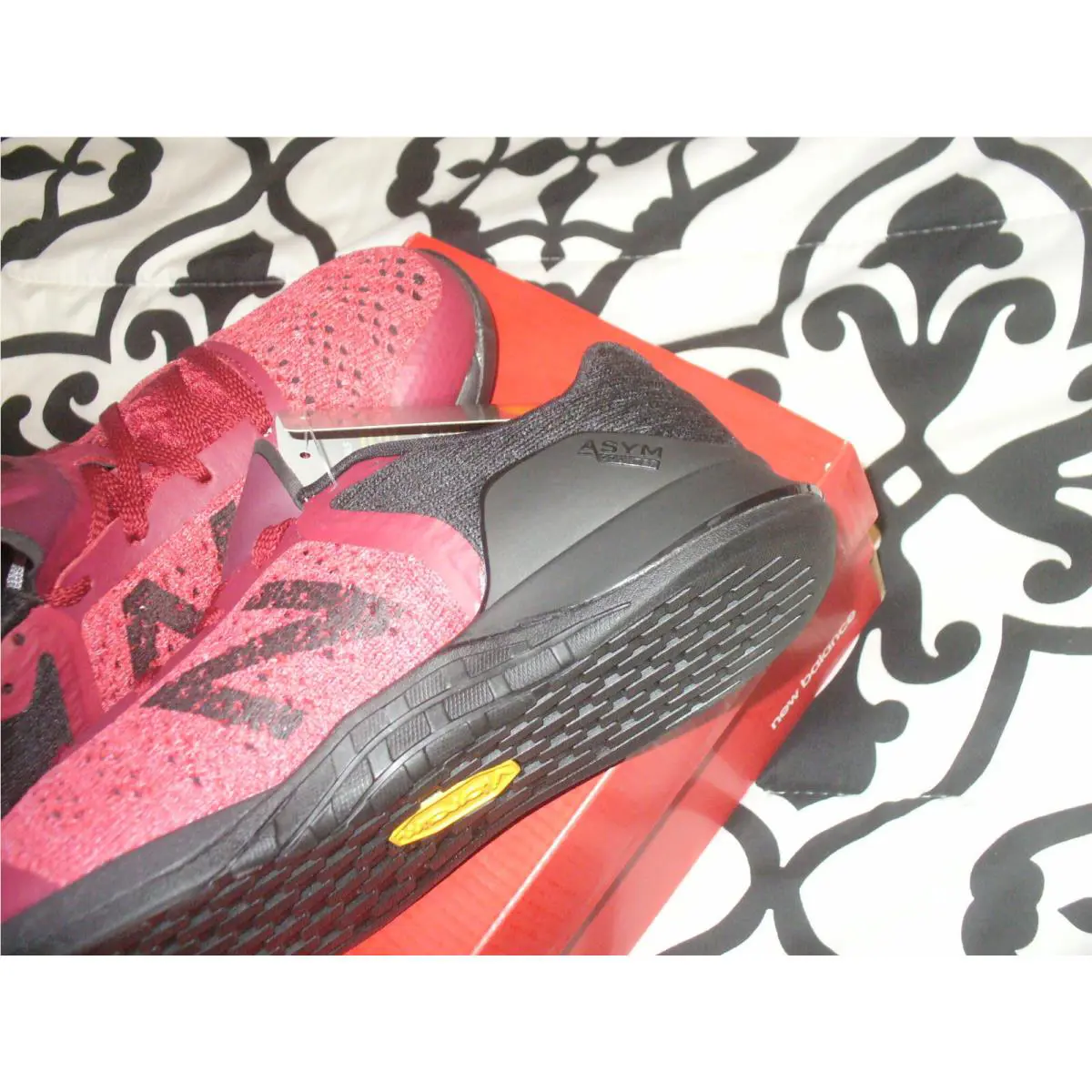 New Balance shoes - PREVAIL MINIMUS - PREVAIL MINIMUS - NBW48695782003 - DEEP RED/BLACK 6