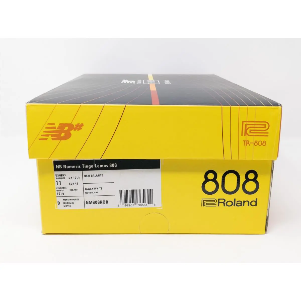 New Balance shoes - New Balance Numeric - Numeric - NM808ROB - Black 5