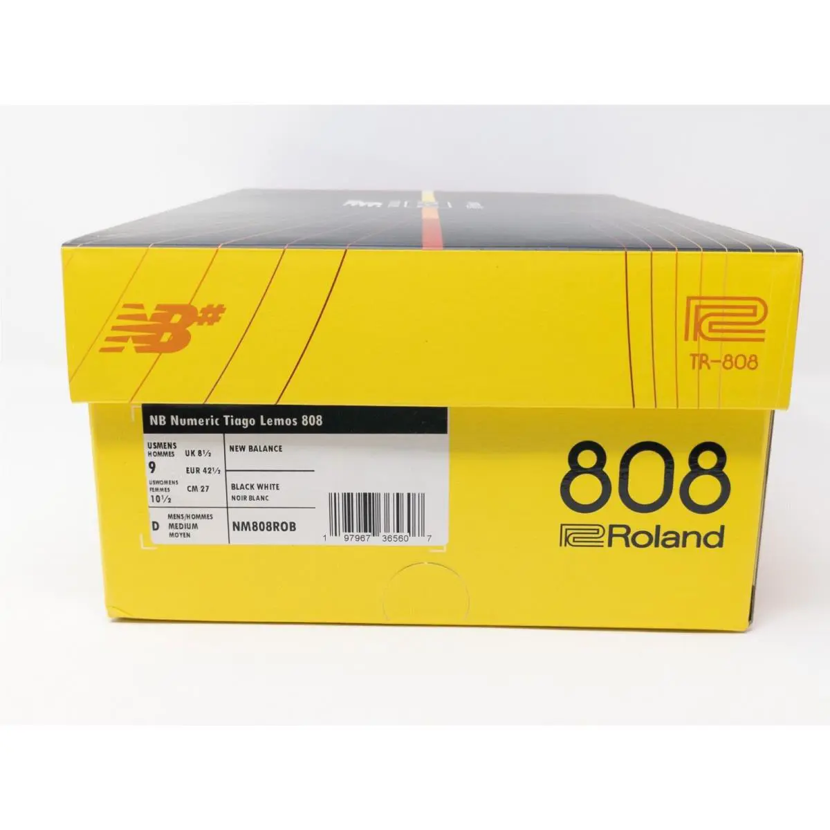 New Balance shoes - New Balance Numeric - Numeric - NM808ROB - Black 9