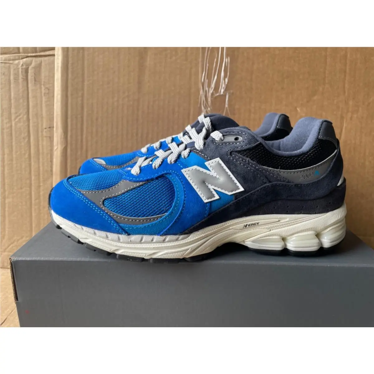 New Balance shoes - NEW BLANCE 2002R - NEW BLANCE - M2002-RPB - YELLOW/ORANGE, Manufacturer: atlantic blue/sepia/heritage blue 2