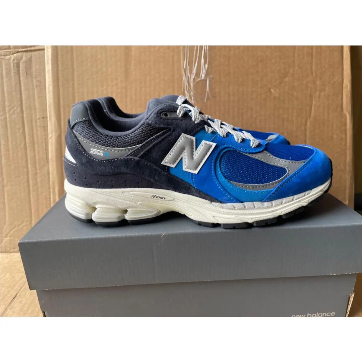 New Balance shoes - NEW BLANCE 2002R - NEW BLANCE - M2002-RPB - YELLOW/ORANGE, Manufacturer: atlantic blue/sepia/heritage blue 4