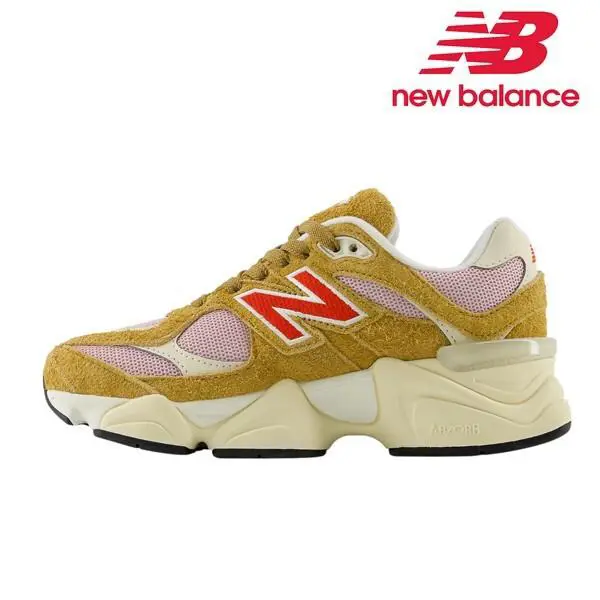 New Balance shoes - NEW BALANCE 9060 - TAN/PINK 0