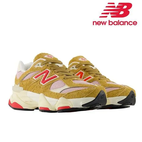 New Balance shoes - NEW BALANCE 9060 - TAN/PINK 1