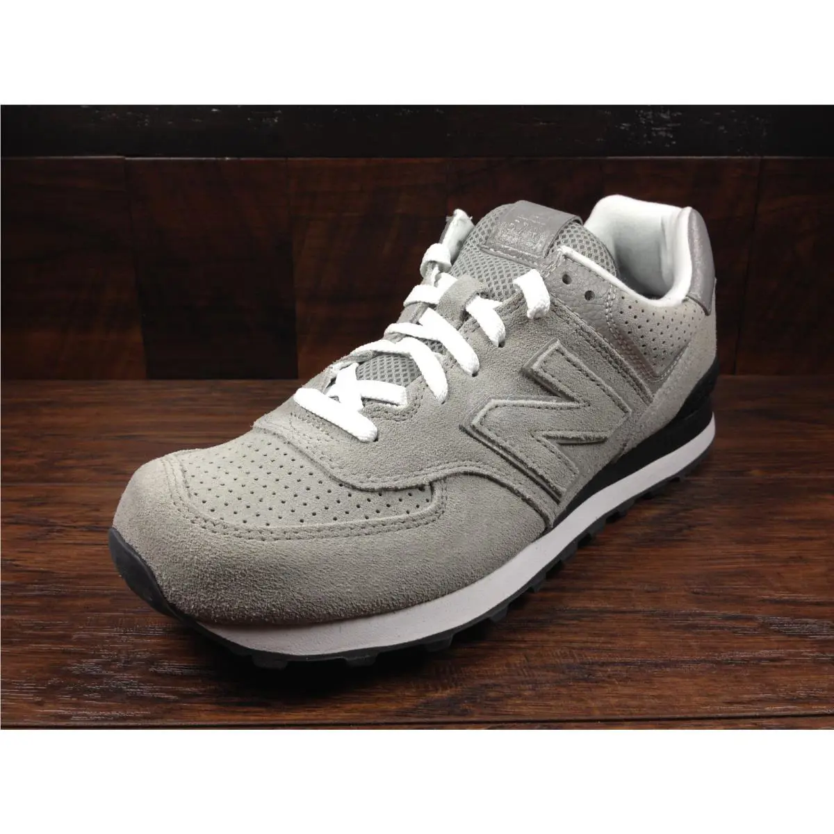 New Balance shoes - New Balance 574 - ML574LGB - Grey / Silver / Black 0