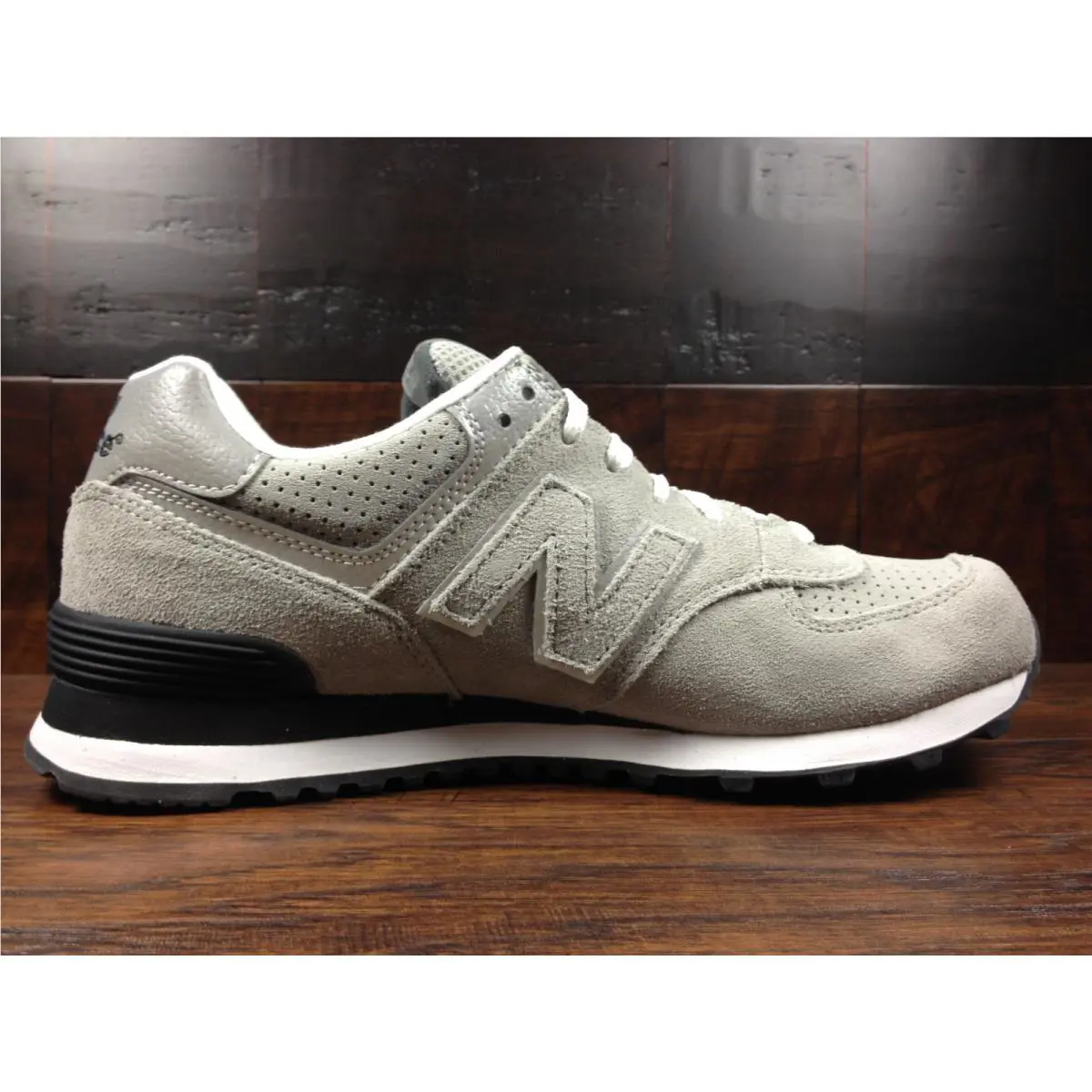 New Balance shoes - New Balance 574 - ML574LGB - Grey / Silver / Black 1