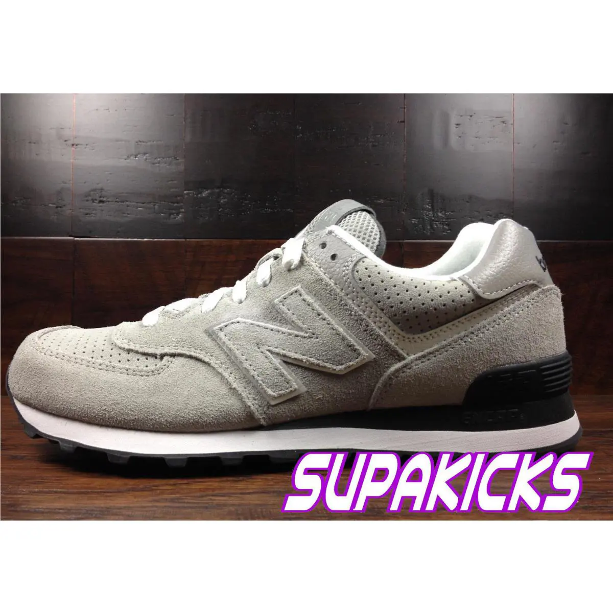 New Balance shoes - New Balance 574 - ML574LGB - Grey / Silver / Black 4