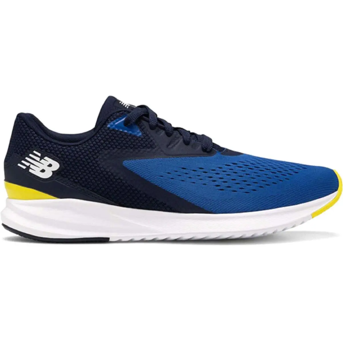 New Balance MPRORLR1 Men`s Running Course Sneaker - Team Royal/Dark Blue/Yellow