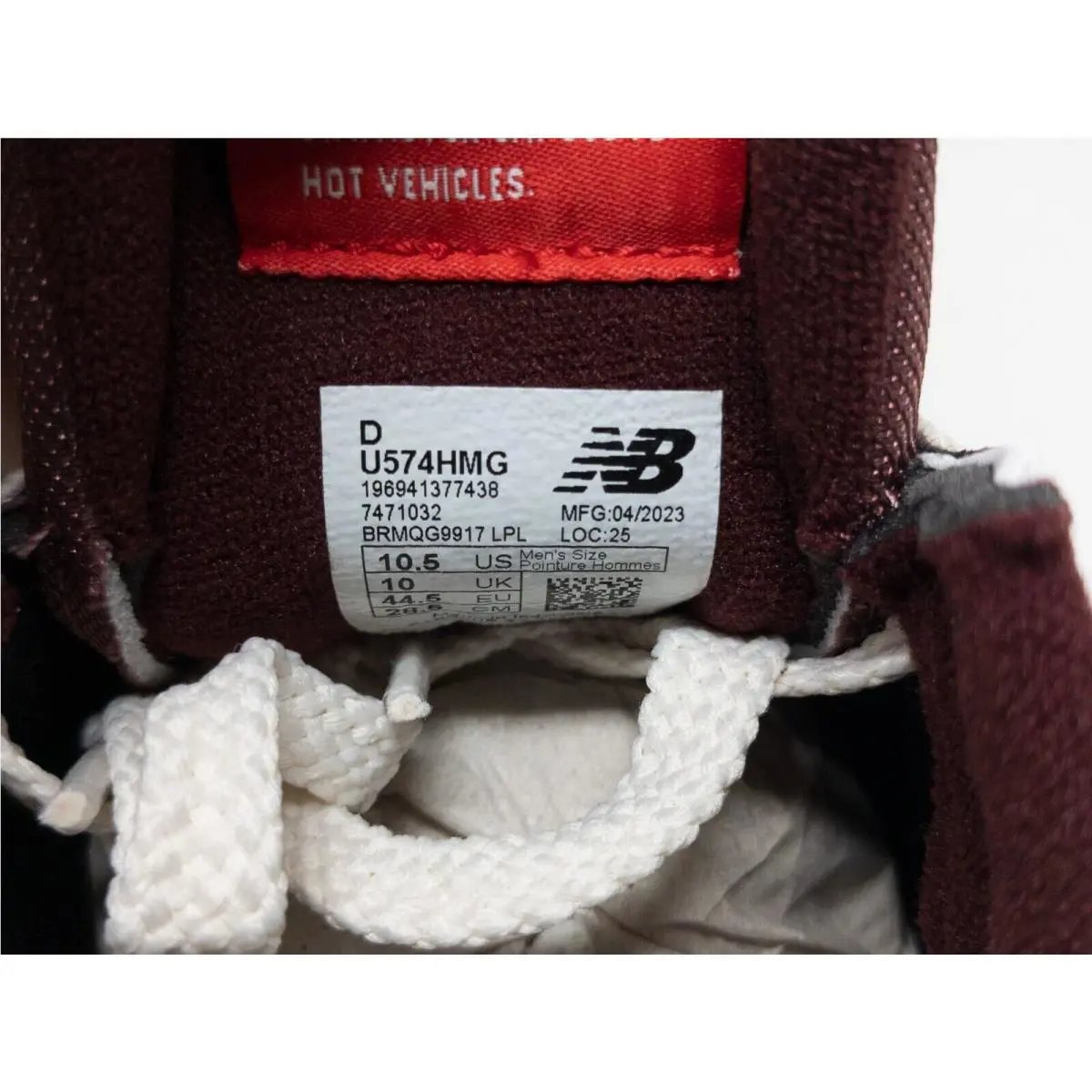 New Balance shoes - New Balance 574 - U574HMG - Red 5