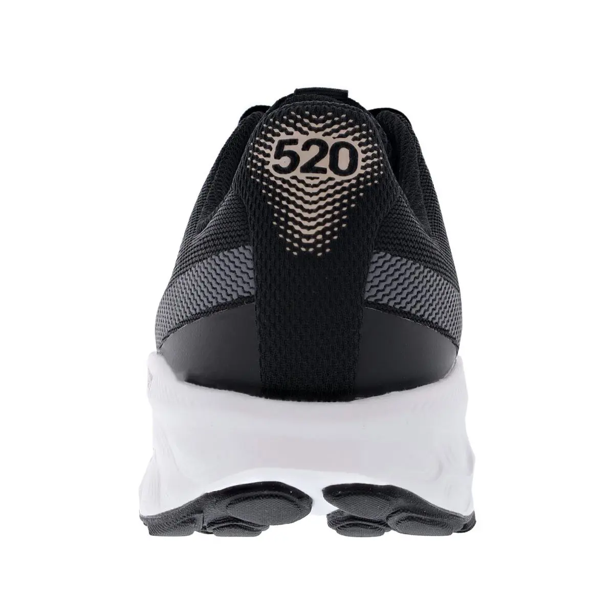 New Balance shoes - Fresh Foam 520 V9 - Fresh Foam - W520LK9 - BLACK / CASTLEROCK / METALLIC ROSE 2