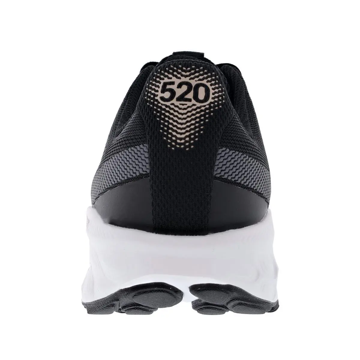 New Balance shoes - Fresh Foam 520 V9 - Fresh Foam - W520LK9 - BLACK / CASTLEROCK / METALLIC ROSE 8