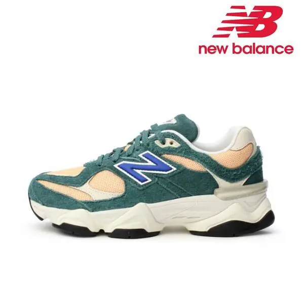 New Balance shoes - NEW BALANCE 9060 - NEW SPRUCE / PEACH BLOSSOM 0