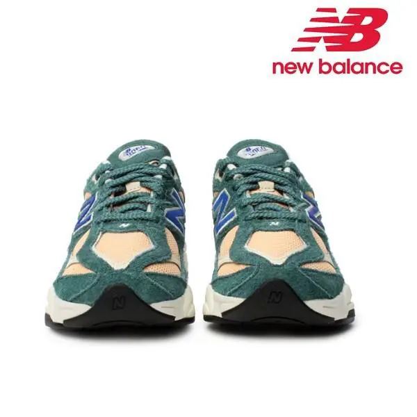 New Balance shoes - NEW BALANCE 9060 - NEW SPRUCE / PEACH BLOSSOM 1
