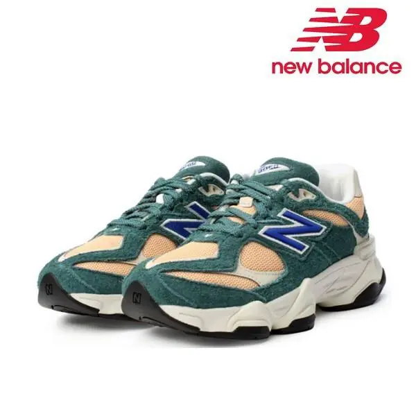 New Balance shoes - NEW BALANCE 9060 - NEW SPRUCE / PEACH BLOSSOM 2
