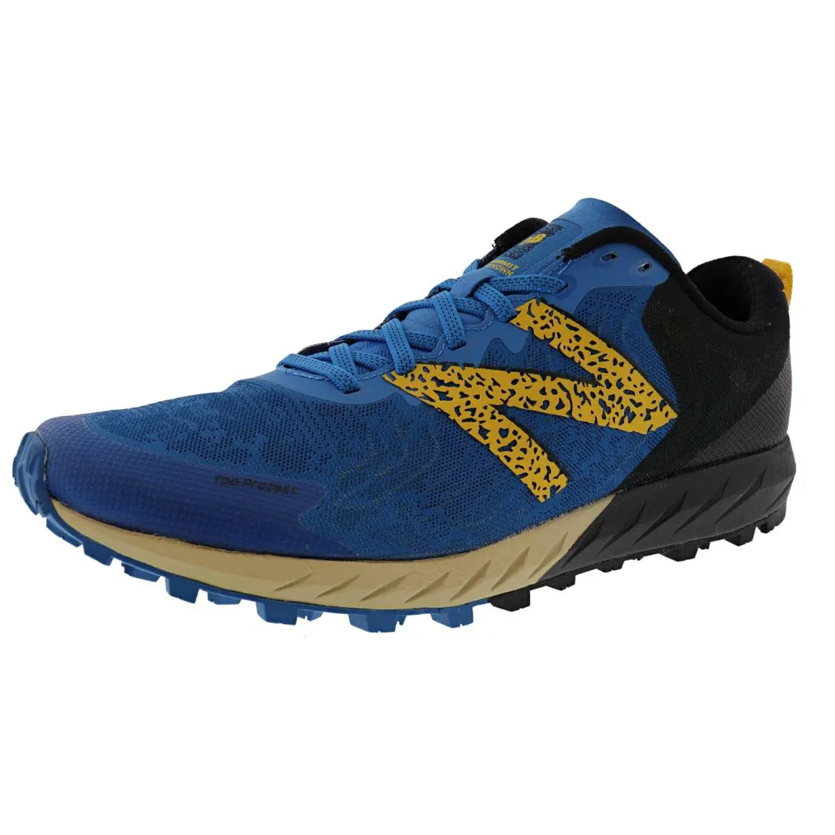 New Balance Men`s MTUNKNB2 Summit Unknown V2 Trail Running Shoes - NEO CLASSIC BLUE / VARSITY GOLD