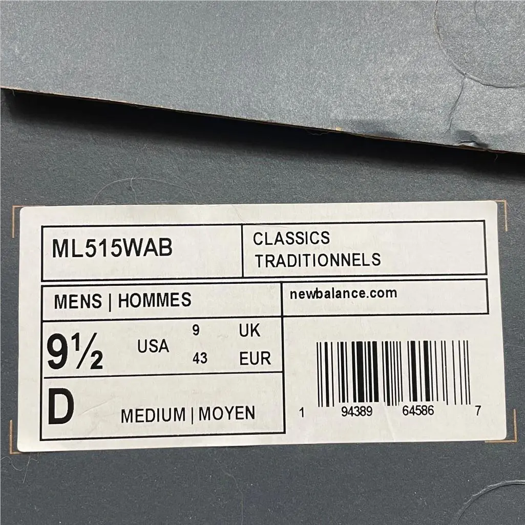 New Balance shoes - New Balance 515 - ML515WAB - Black 0