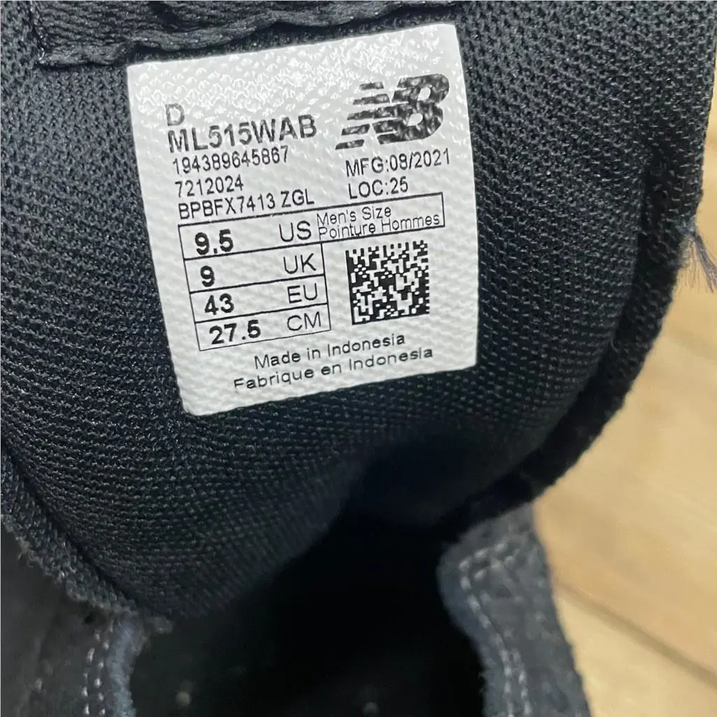 New Balance shoes - New Balance 515 - ML515WAB - Black 3