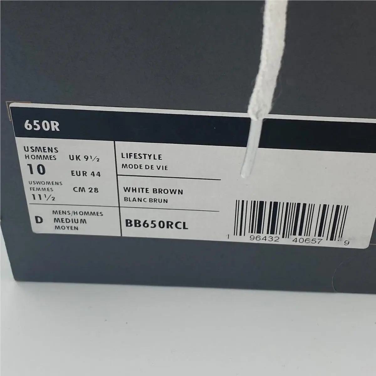 New Balance shoes - New Balance 650 - BB650RCL - White, Manufacturer: White/Beige (UPC: 196432406579) 6