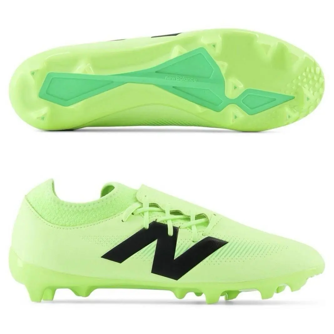 New Balance Furon Pro V7+ FG Neon Green Soccer Cleats SF1FL75 Women 9 Men 7.5