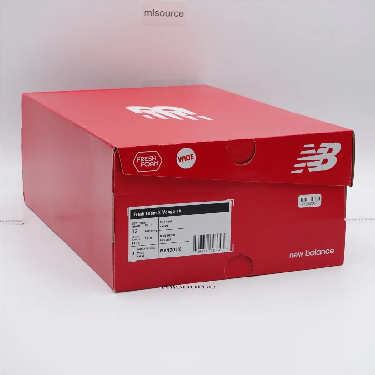 New Balance shoes - New Balance Fresh Foam X Vongo V6 - WVNGOLI6 - Blue, Manufacturer: Ice Blue/Thirty Watt (UPC: 196941393643) 5