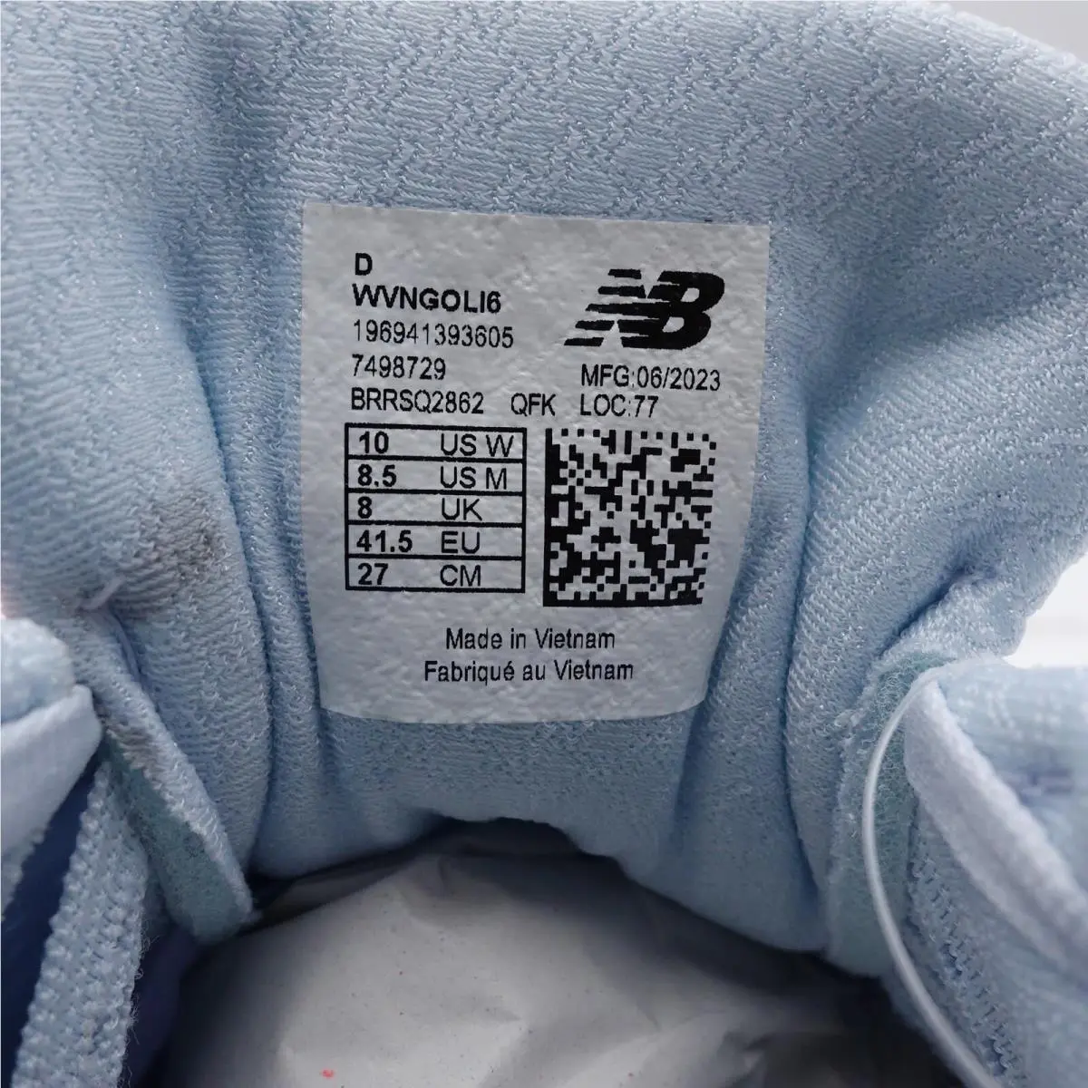New Balance shoes - WVNGOLI6 - WVNGOLI6 - Blue (UPC: 196941393605) 0