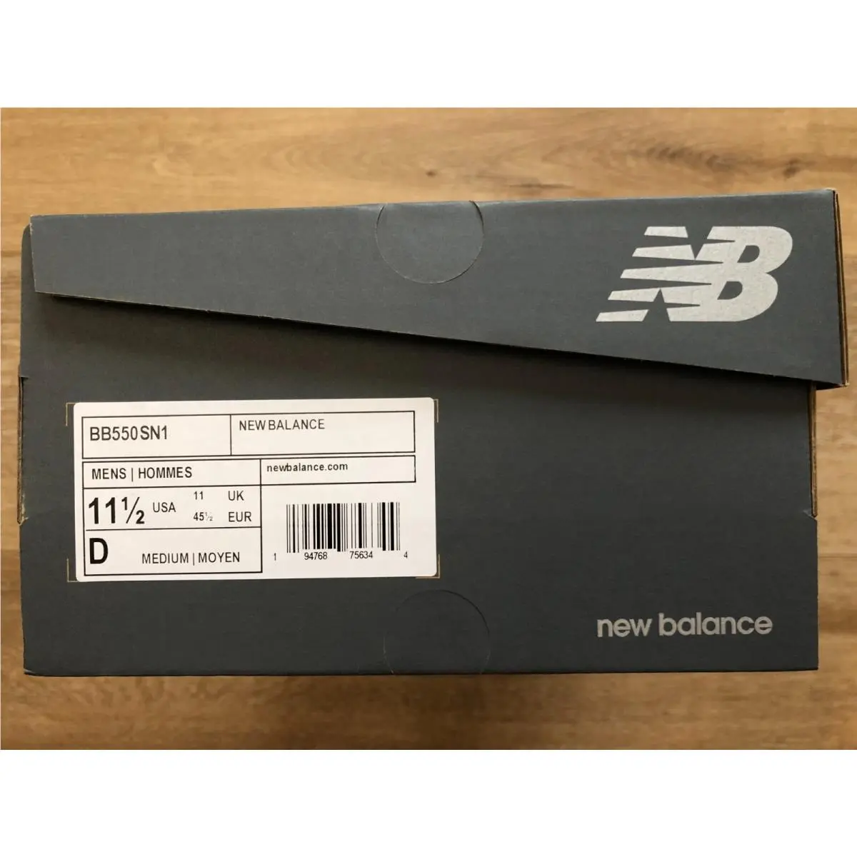 New Balance shoes - New Balance 550 - BB550SN1 - White/Blue (UPC: 195907160268) 9