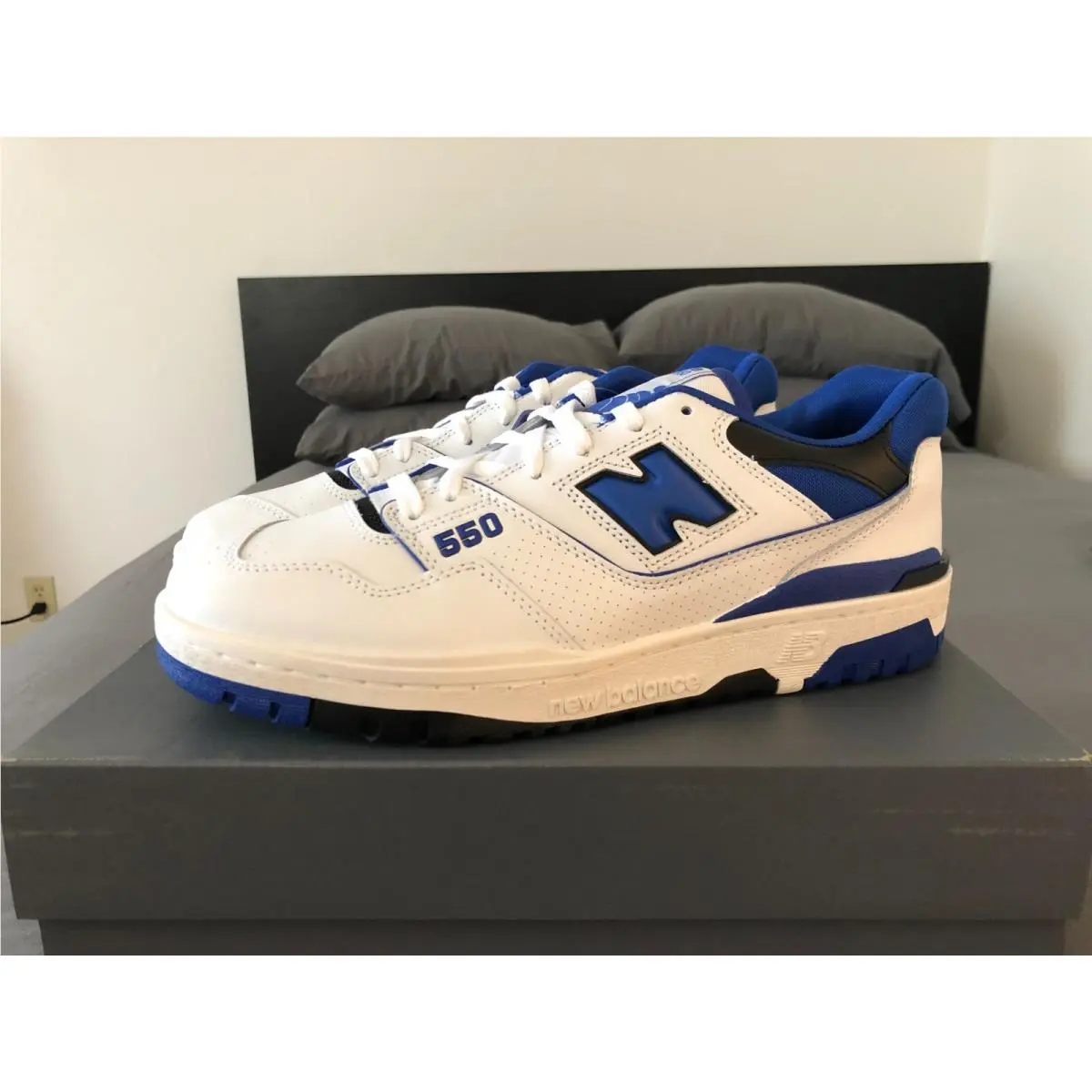 New Balance shoes - New Balance 550 - BB550SN1 - White/Blue (UPC: 195907160268) 0