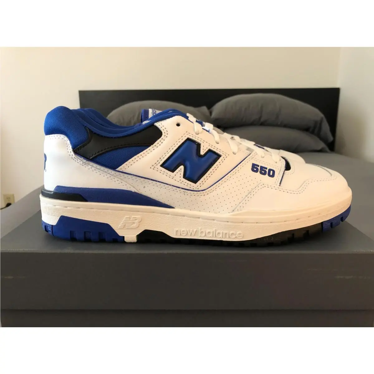 New Balance shoes - New Balance 550 - BB550SN1 - White/Blue (UPC: 195907160268) 3