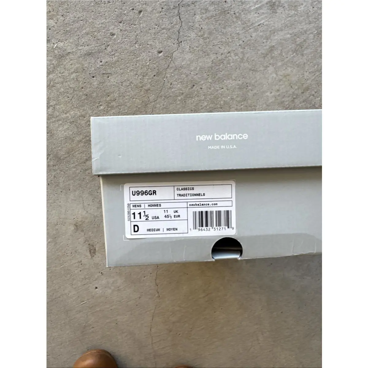 New Balance shoes - New Balance 996 - U996GR - Gray (UPC: 196432312597) 6