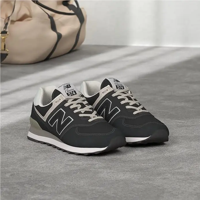 New Balance shoes - New Balance 574 - ML574EVB - Black/Grey/White (UPC: 195907803271) 2