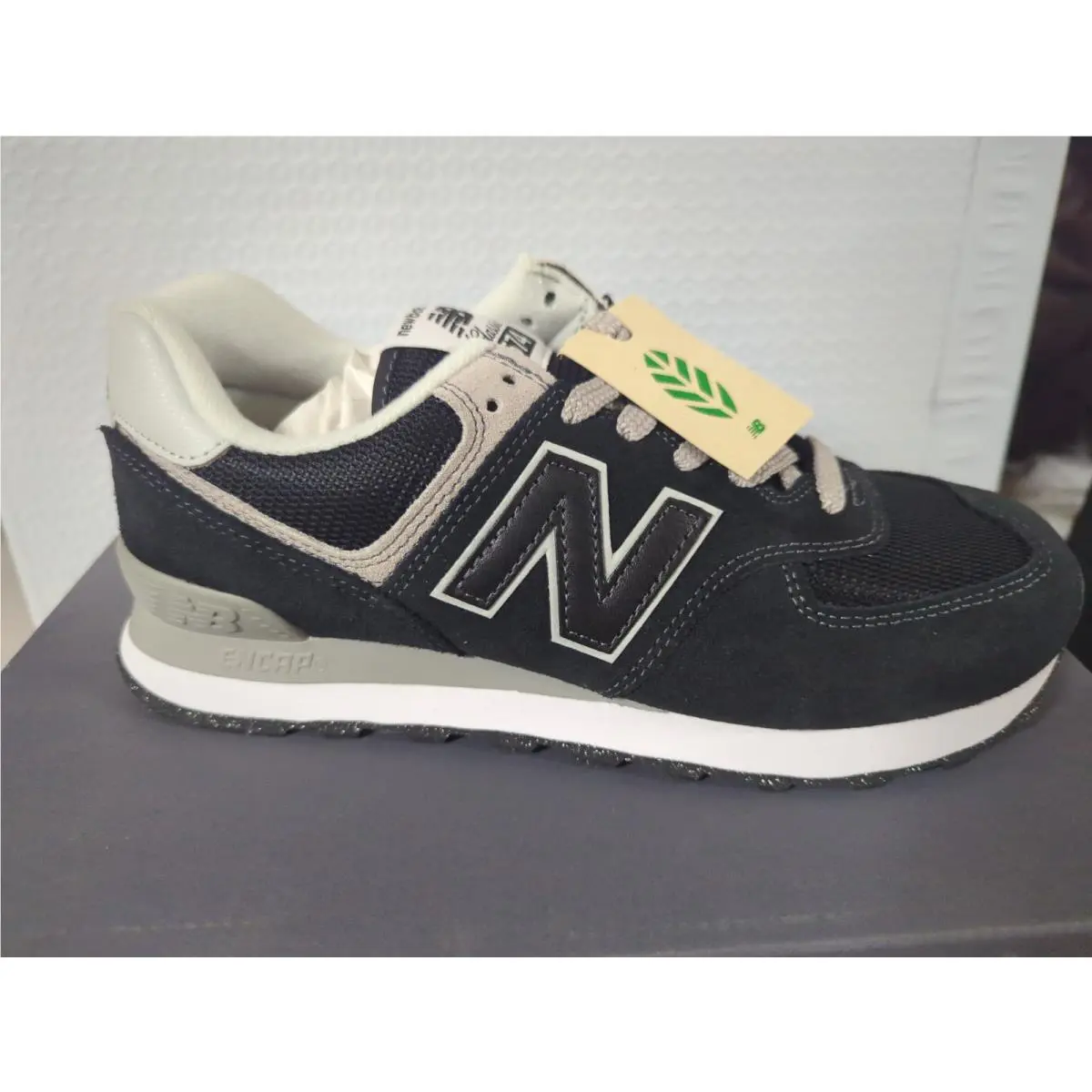 New Balance shoes - New Balance 574 - ML574EVB - Black/Grey/White (UPC: 195907803271) 0