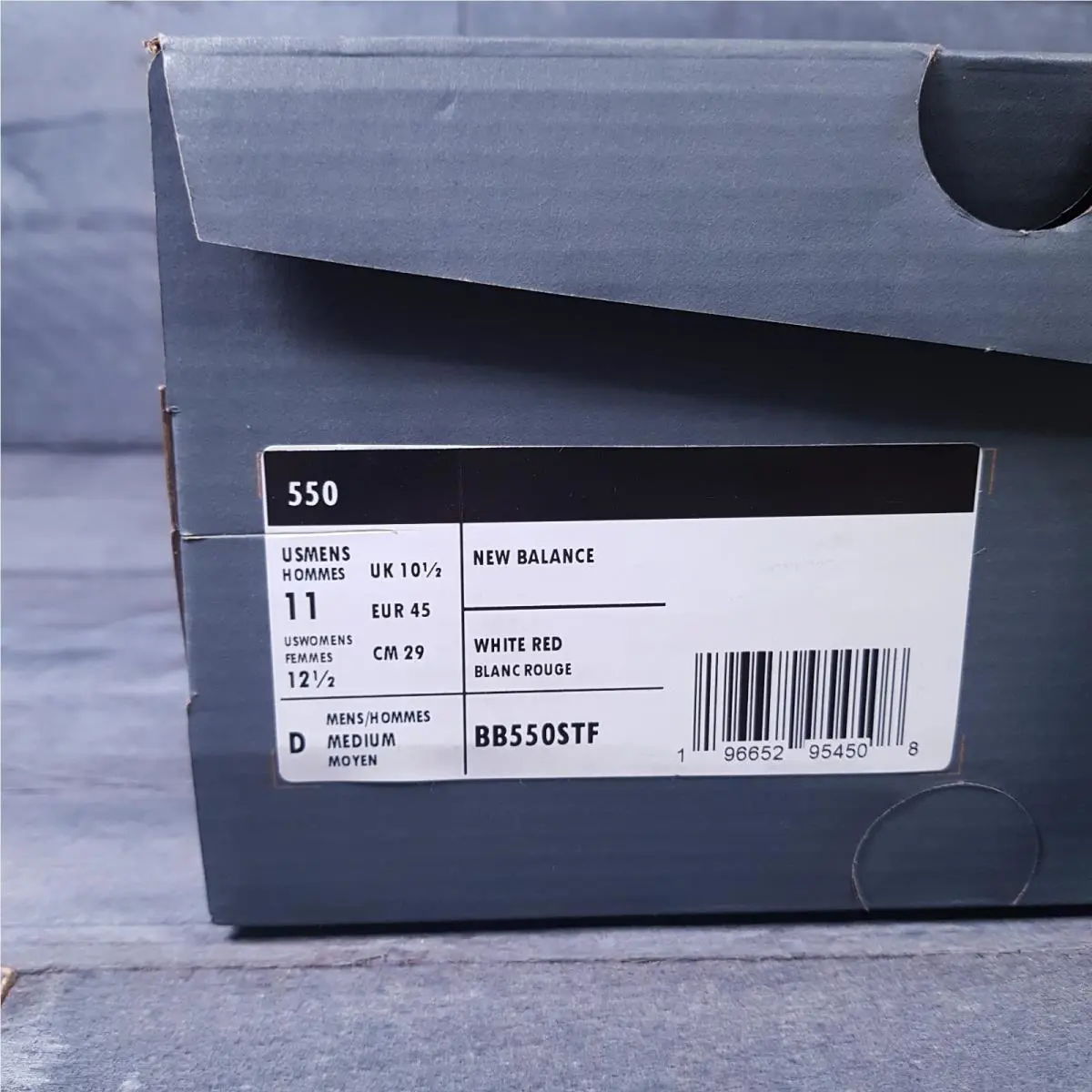 New Balance shoes - New Balance 550 - BB550STF - White 5