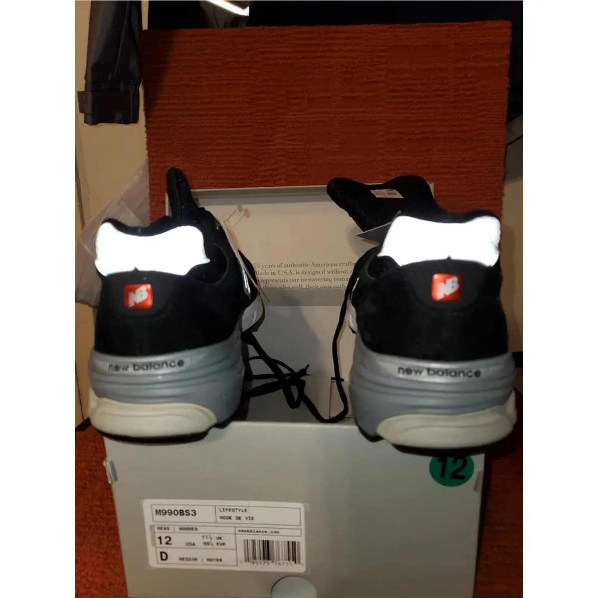 New Balance shoes - New Balance 990v3 - M990BS3 - Black 4