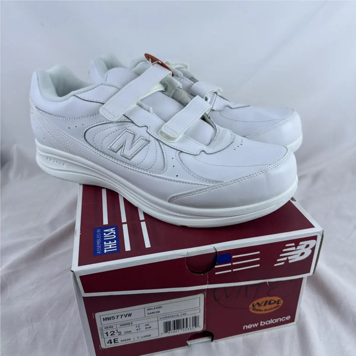 New Balance shoes - New Balance 577 - MW577VW - White (UPC: 885667453310) 0