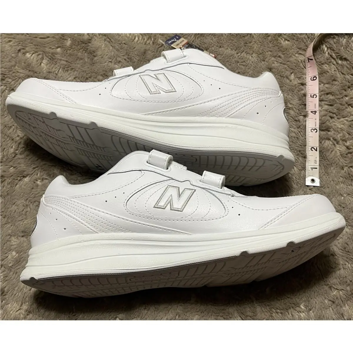 New Balance shoes - New Balance 577 Hook & Loop Walking Sneaker Shoes MW577VW - MW577VW - White (UPC: 0401000598595) 13
