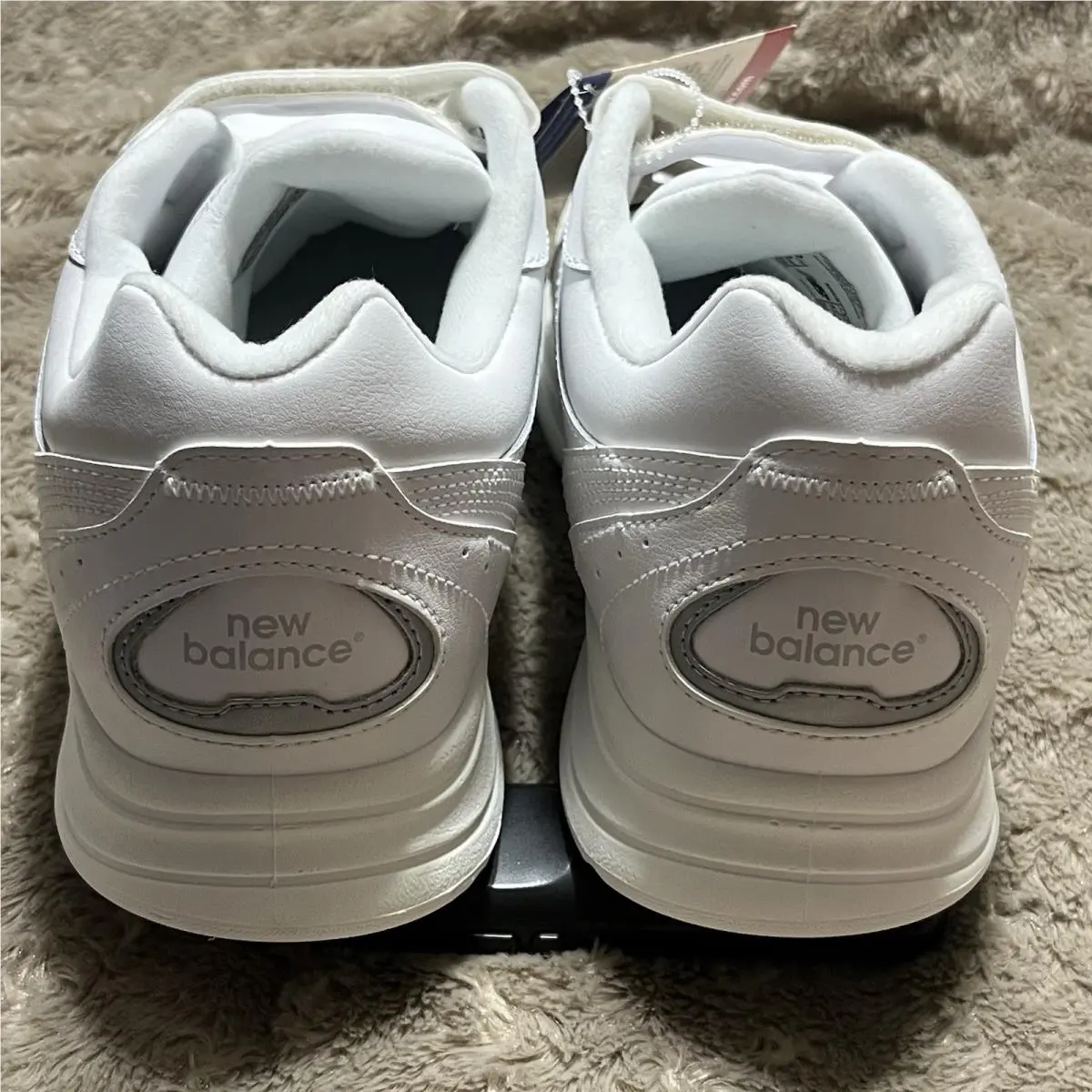 New Balance shoes - New Balance 577 Hook & Loop Walking Sneaker Shoes MW577VW - MW577VW - White (UPC: 0401000598595) 14