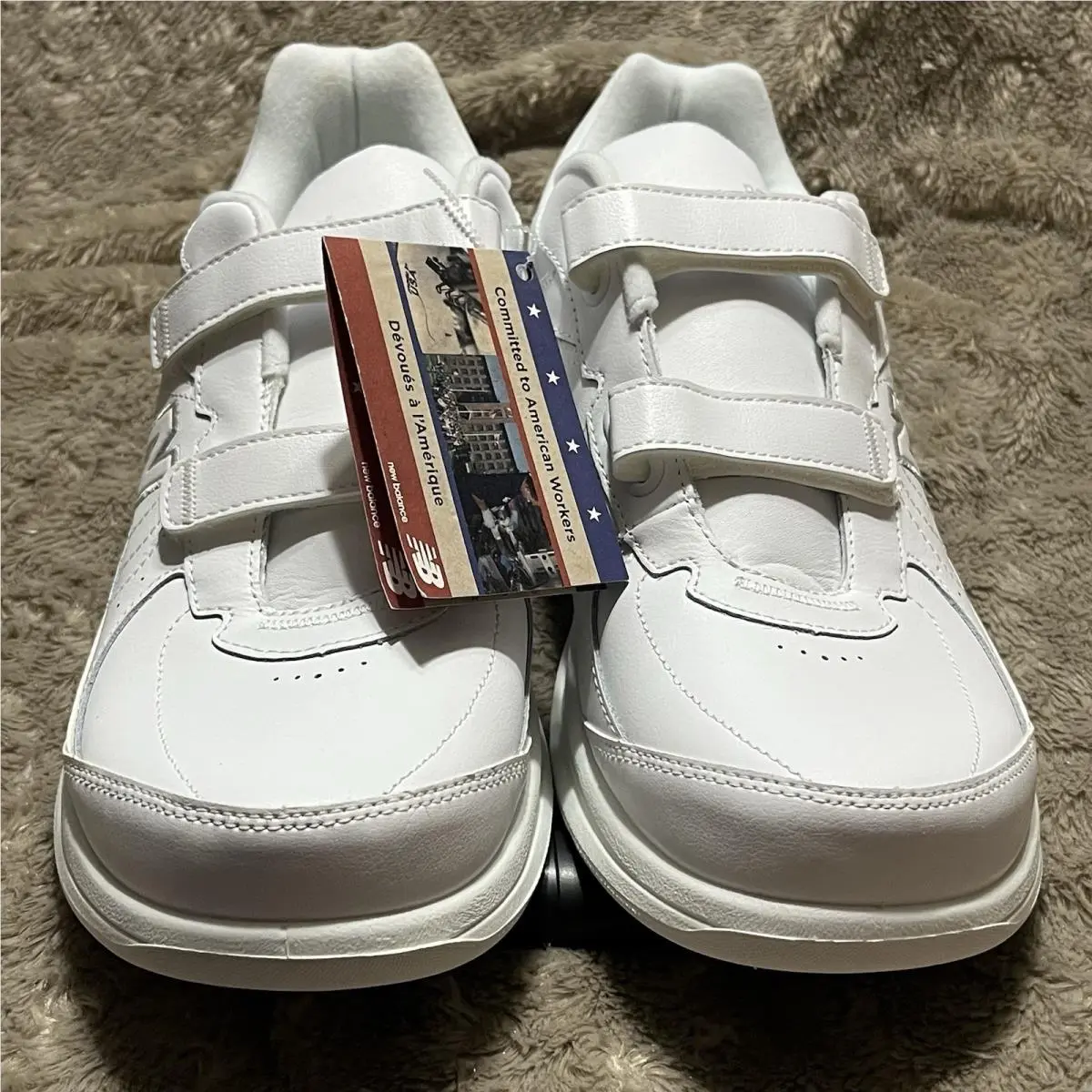 New Balance shoes - New Balance 577 Hook & Loop Walking Sneaker Shoes MW577VW - MW577VW - White (UPC: 0401000598595) 15