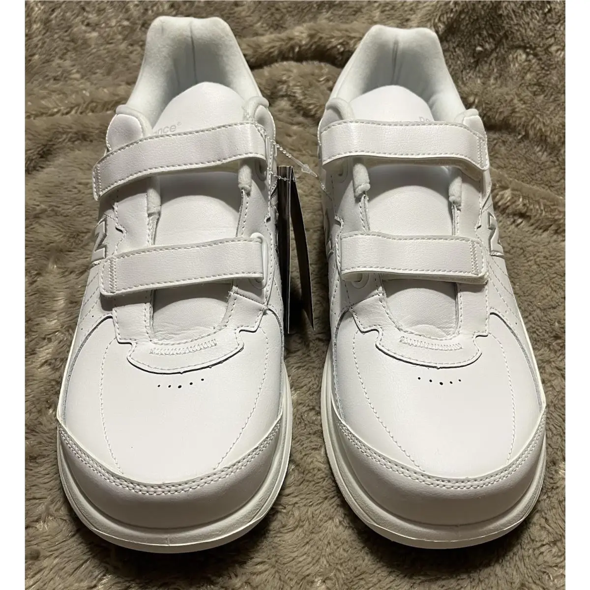 New Balance shoes - New Balance 577 Hook & Loop Walking Sneaker Shoes MW577VW - MW577VW - White (UPC: 0401000598595) 2