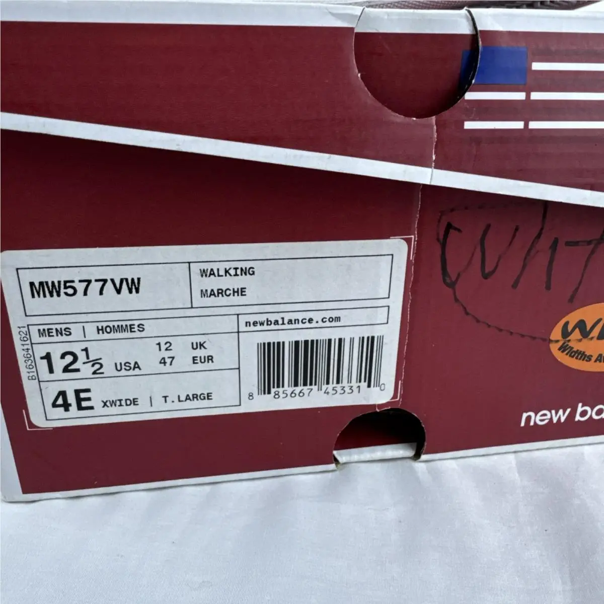 New Balance shoes - New Balance 577 - MW577VW - White (UPC: 885667453310) 1