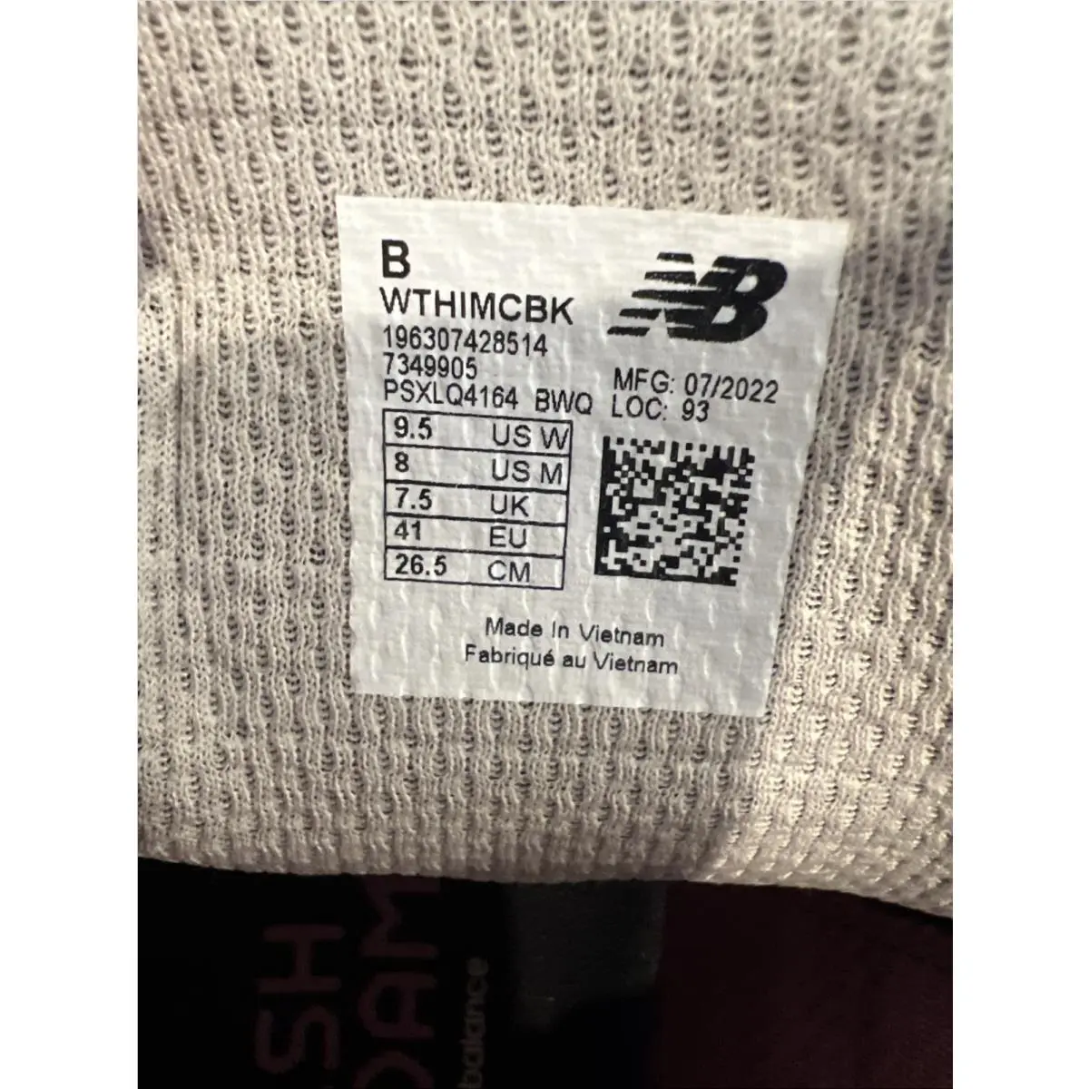 New Balance shoes - New Balance Fresh Foam - Fresh Foam - WTHIMCBK - Black/Raisin (UPC: 196307428644) 0