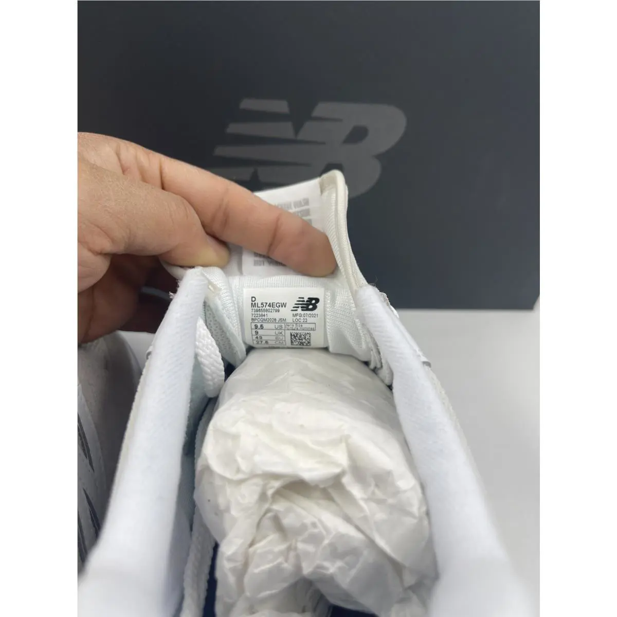 New Balance shoes - New Balance 574 - ML574EGW - Gray 5