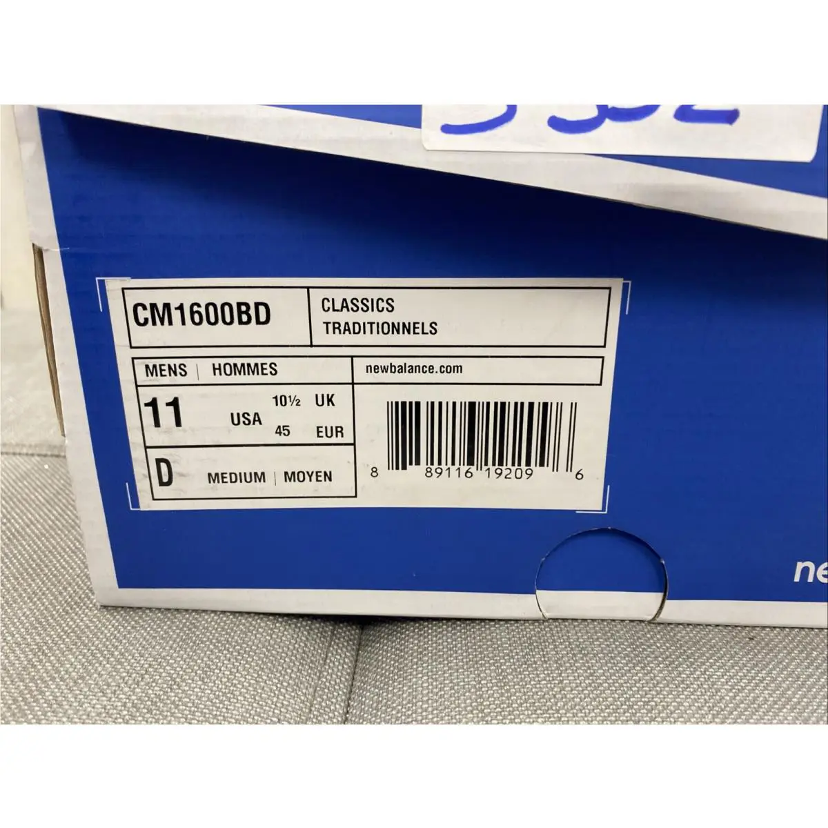 New Balance shoes - New Balance Classics - Classics - CM1600BD - Red 6