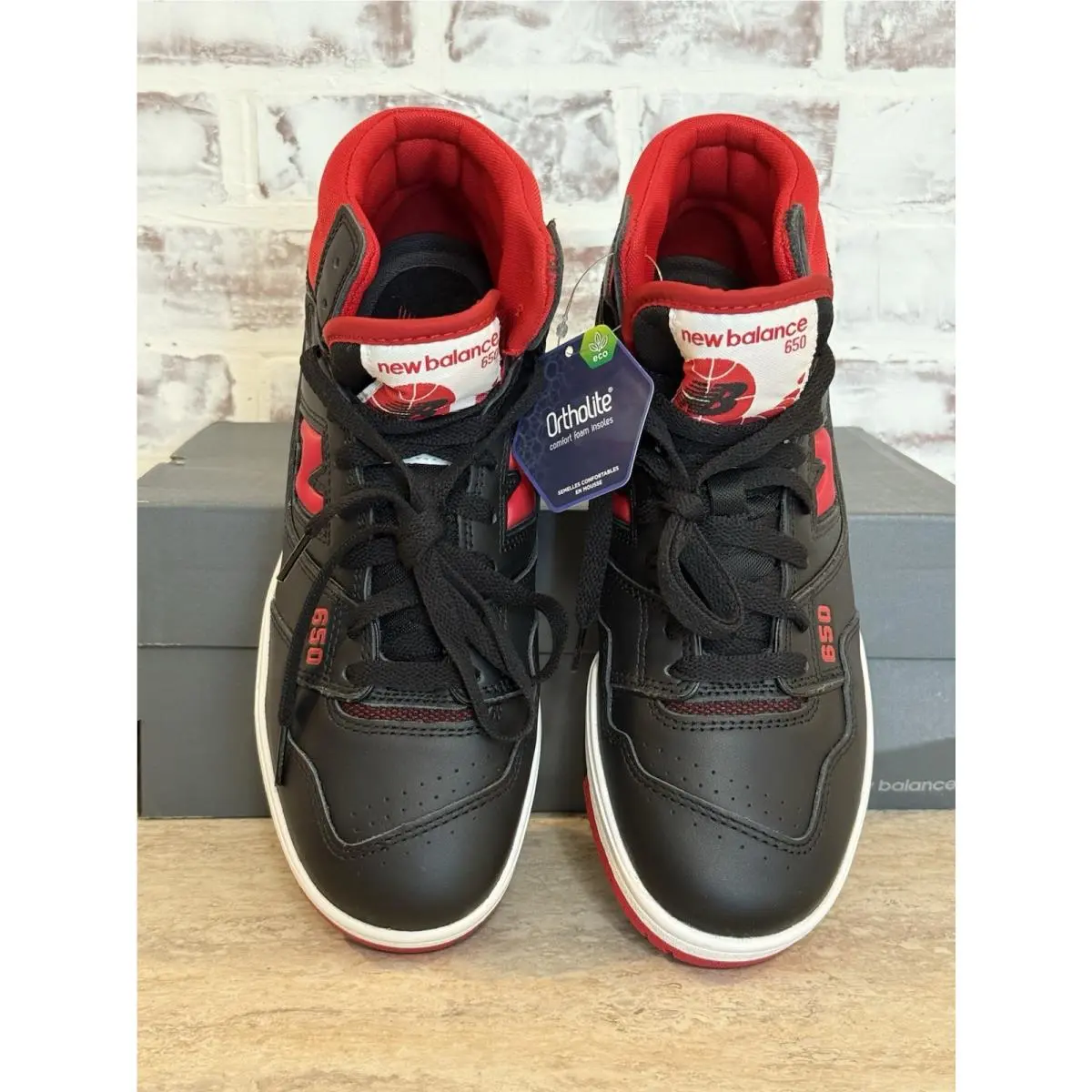 New Balance shoes - New Balance 650 R - BB650RBR - Red 0