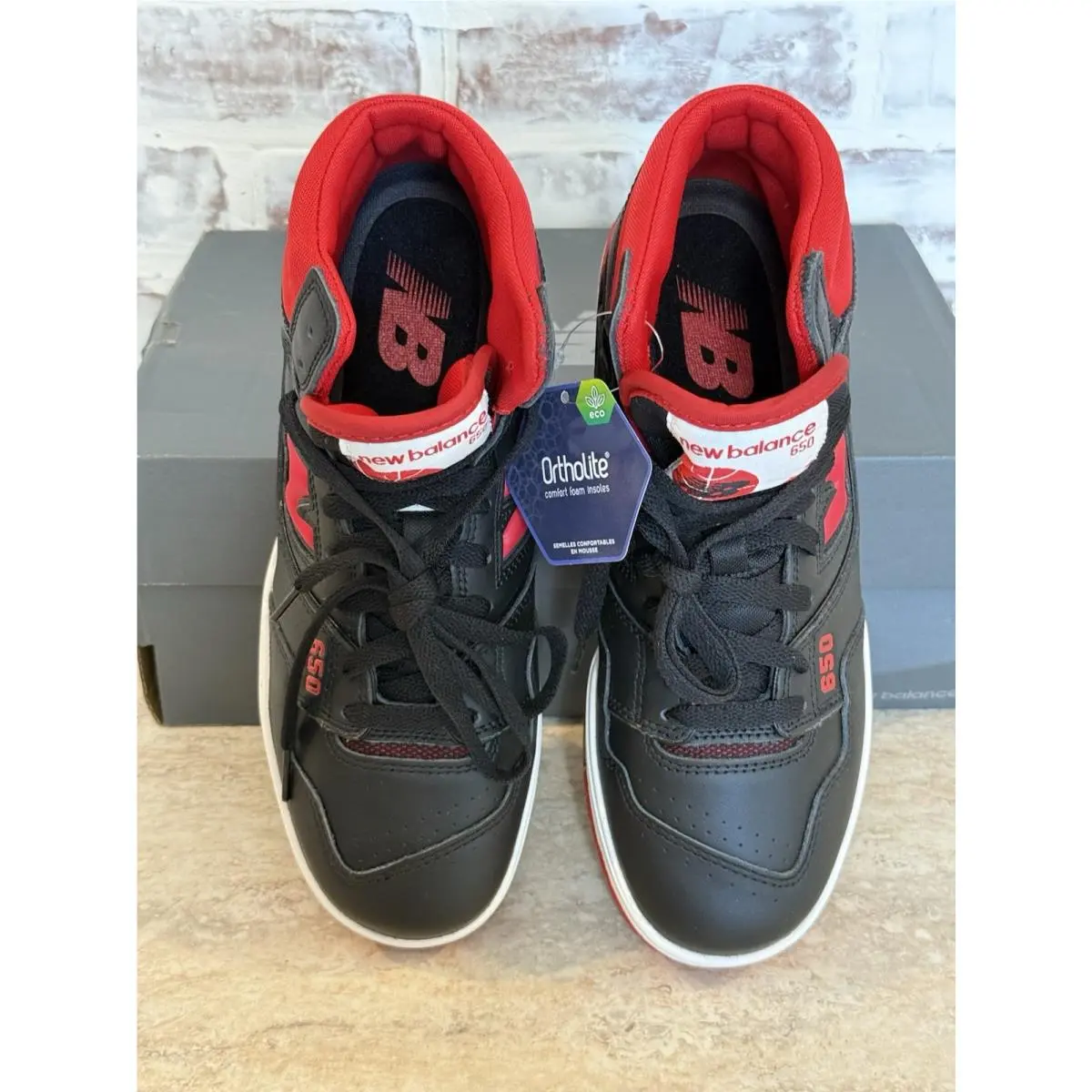 New Balance shoes - New Balance 650 R - BB650RBR - Red 1