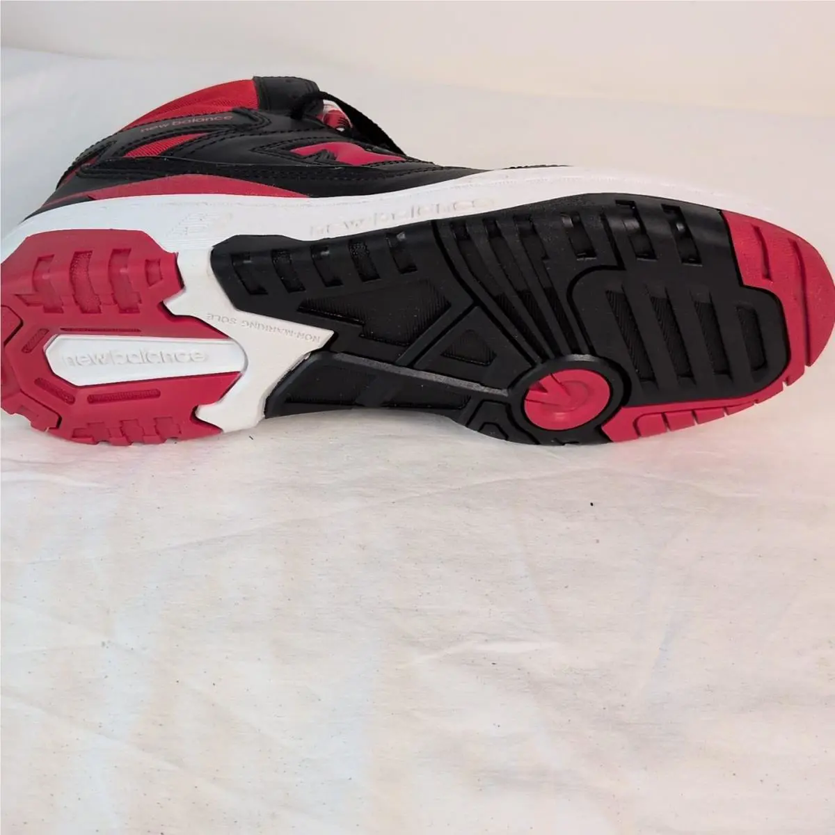 New Balance shoes - BB650RBR - BB650RBR - Black / Red / White (UPC: 196432521128) 5
