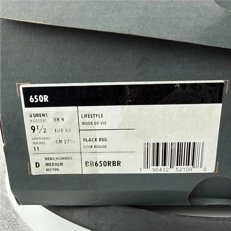 New Balance shoes - 650R - BB650RBR - Black 0
