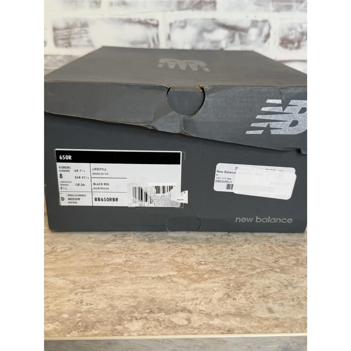 New Balance shoes - New Balance 650 R - BB650RBR - Red 5