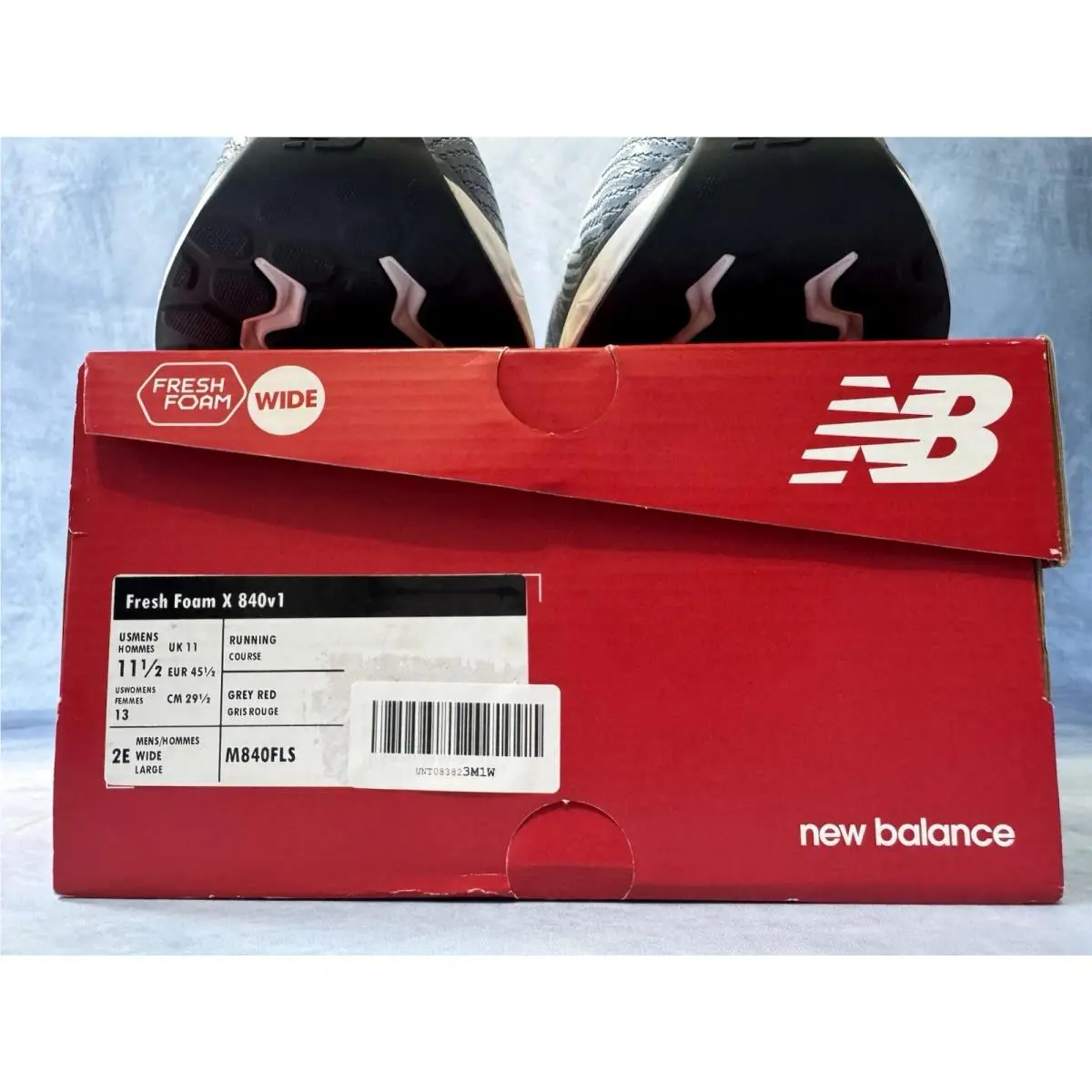 New Balance shoes - New Balance Fresh Foam - Fresh Foam - M840FLS - Grey/Blue/Black 13
