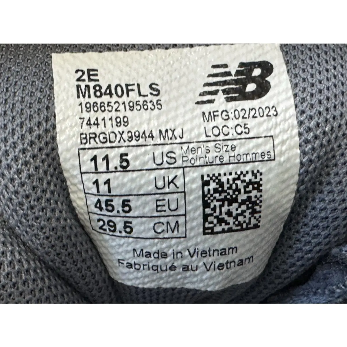New Balance shoes - New Balance Fresh Foam - Fresh Foam - M840FLS - Grey/Blue/Black 7