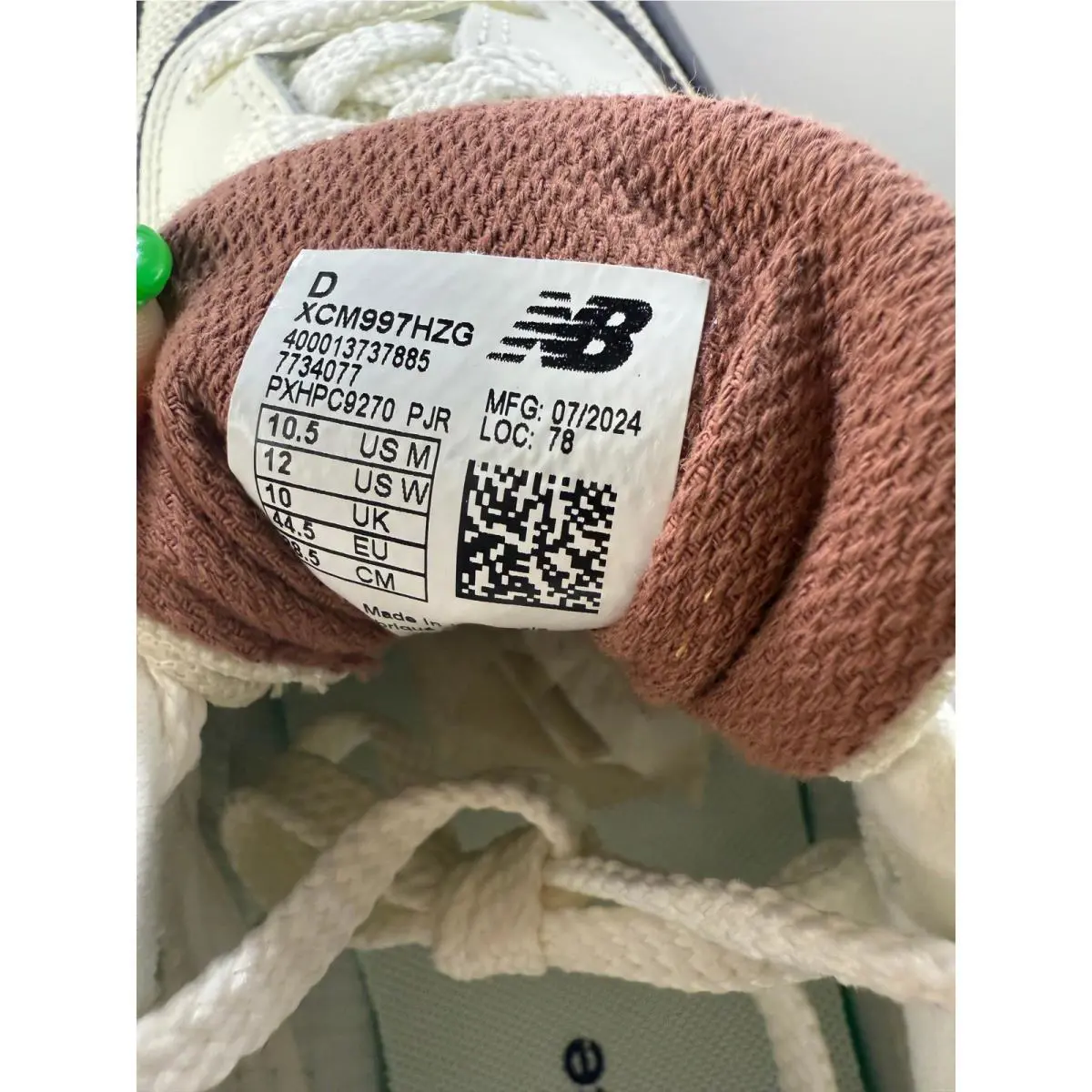 New Balance shoes - 997H - 997H - White Pink Blue (UPC: 192662649601) 6