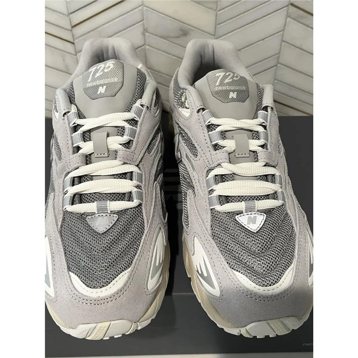 New Balance shoes - New Balance 725 - ML725AA - Gray, Manufacturer: Raincloud/Shadow Grey/Sea Salt 0